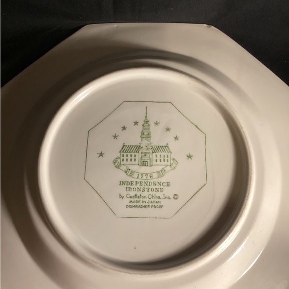Castleton China, Independence Ironstone, White platter - Picture 2 of 4